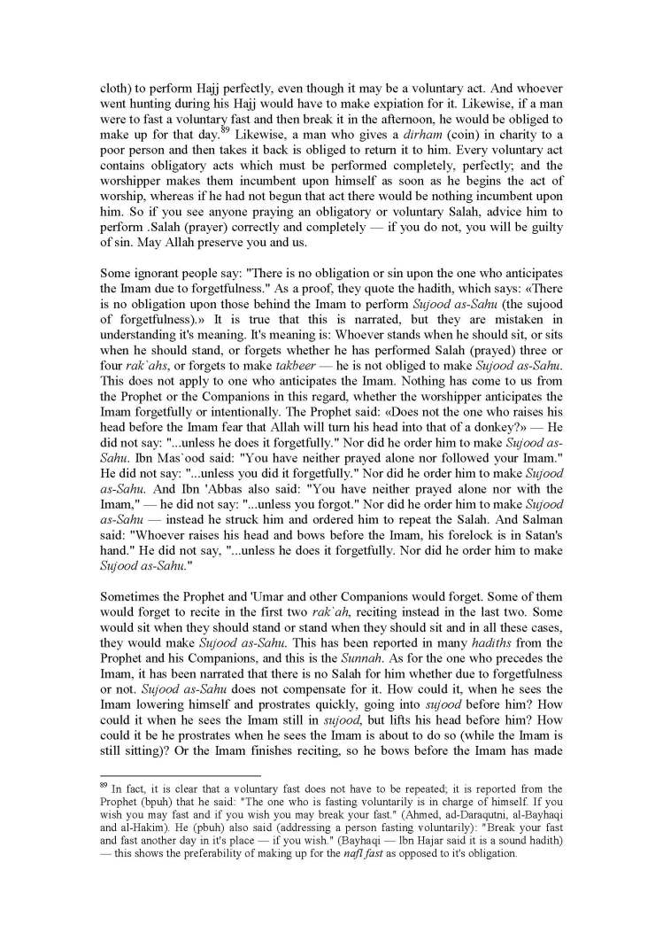 Ahmed Ibn Hanbal's Treatise on Salah_Page_26